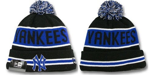 MLB New York Yankees Stitched Knit Beanies Hats 027
