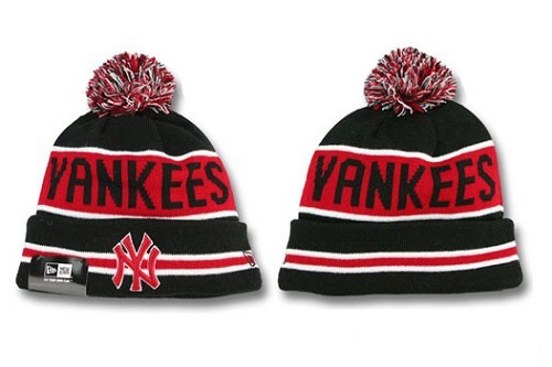 MLB New York Yankees Stitched Knit Beanies Hats 030