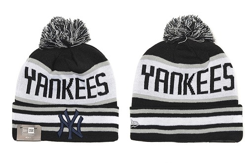 MLB New York Yankees Stitched Knit Beanies Hats 031