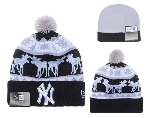 MLB New York Yankees Stitched Knit Beanies Hats 035