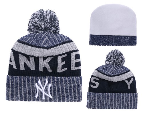 MLB New York Yankees Stitched Knit Beanies Hats 038