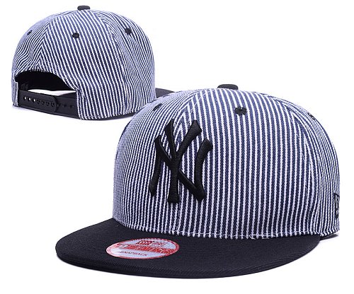MLB New York Yankees Stitched Snapback Hats 004