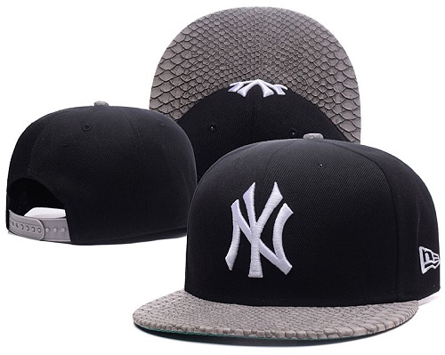 MLB New York Yankees Stitched Snapback Hats 007