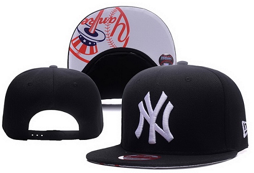 MLB New York Yankees Stitched Snapback Hats 010