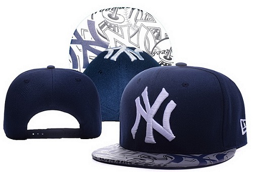 MLB New York Yankees Stitched Snapback Hats 011