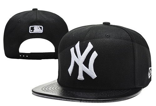 MLB New York Yankees Stitched Snapback Hats 022