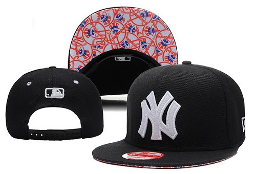 MLB New York Yankees Stitched Snapback Hats 024
