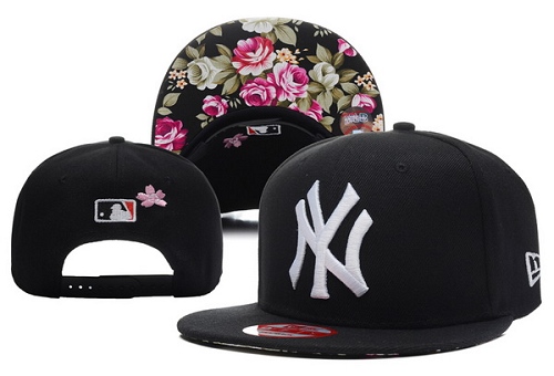 MLB New York Yankees Stitched Snapback Hats 043