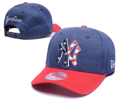 MLB New York Yankees Stitched Snapback Hats 052
