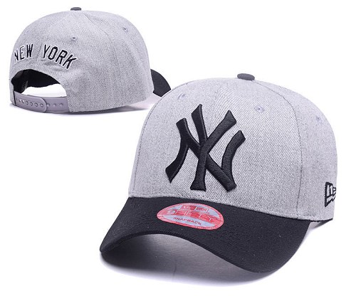 MLB New York Yankees Stitched Snapback Hats 053