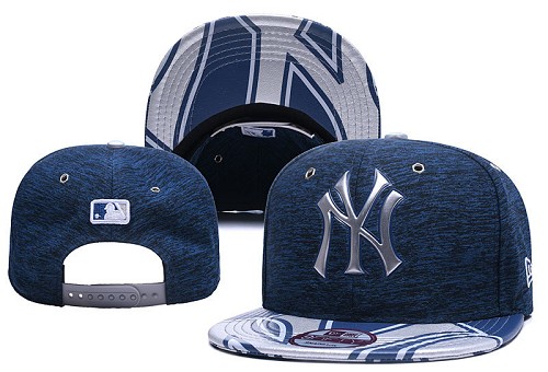 MLB New York Yankees Stitched Snapback Hats 060