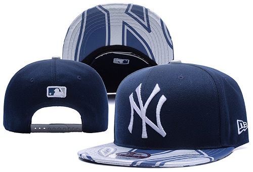MLB New York Yankees Stitched Snapback Hats 062