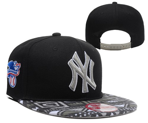 MLB New York Yankees Stitched Snapback Hats 066