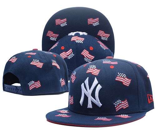 MLB New York Yankees Stitched Snapback Hats 073