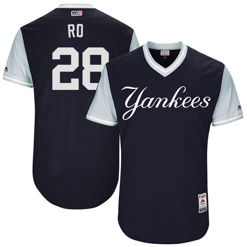 Men's Majestic New York Yankees #28 Austin Romine 