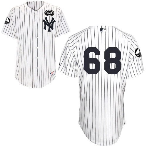 Men's Majestic New York Yankees #68 Dellin Betances Replica White GMS 