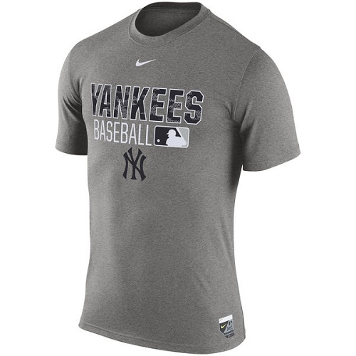 MLB New York Yankees Nike 2016 AC Legend Team Issue 1.6 T-Shirt - Gray