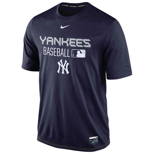 MLB New York Yankees Nike Legend Team Issue Performance T-Shirt - Navy